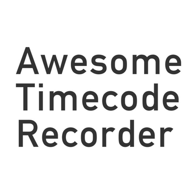 Awesome Timecode Recorder